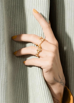 Orb Inferior ring Gilded House Of Vincent